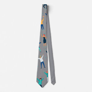 Necktie New Years Eve Party People Celebration