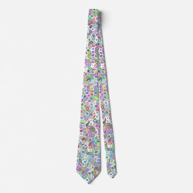 necktie with Penrose pattern (Front)