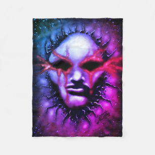 Necromancer fleece blanket