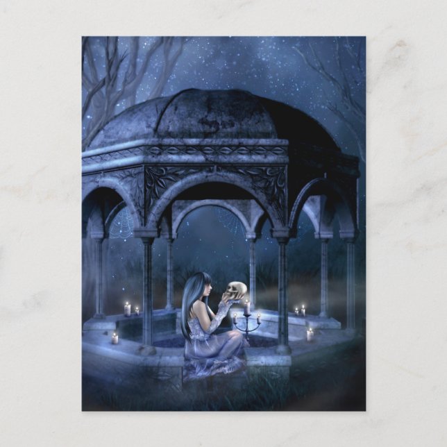 Necromancer Romance Postcard (Front)