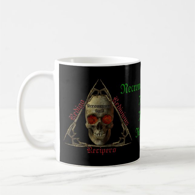 Necromancers Guild Coffee Mug (Left)