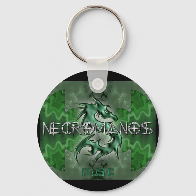 Necromanos Music Keychain (Front)