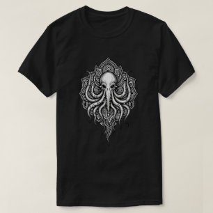 NECRONOMICON CULT CTHULHU GRAPHIC DECAL T-Shirt