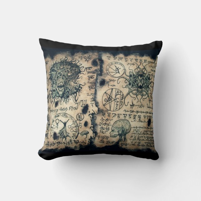 necronomicon pillow (Front)