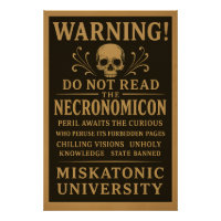  Necronomicon – Precautionary Banned by Miskatonic