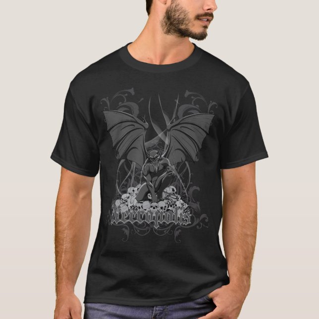 Necropolis Guardian Gargoyle T-Shirt (Front)