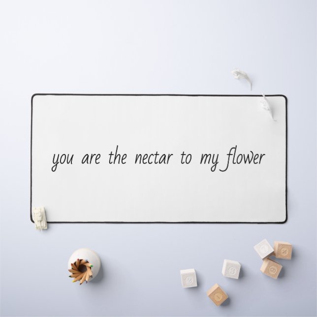 Nectar To My Flower Desk Mat (Kids Table)