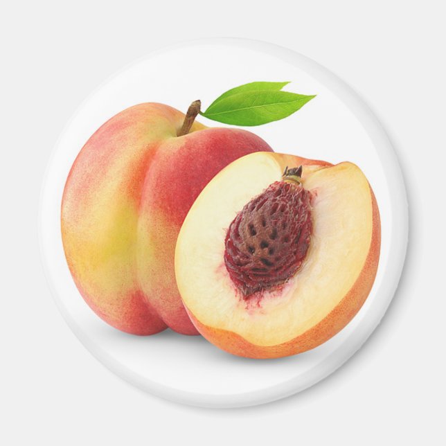 Nectarine peach magnet (Front)