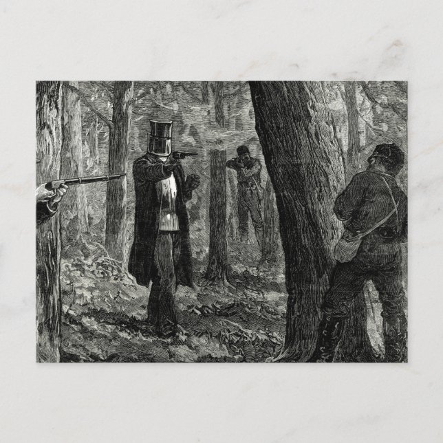 Ned Kelly at Bay Postcard (Front)