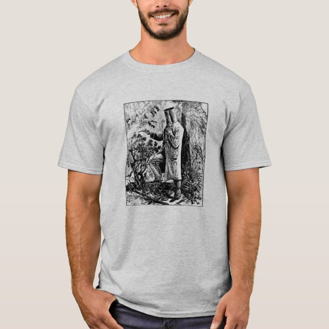 Ned Kelly Making Last Stand At Glenrowan T-Shirt (Front)