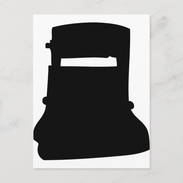 ned kelly mask postcard (Front)