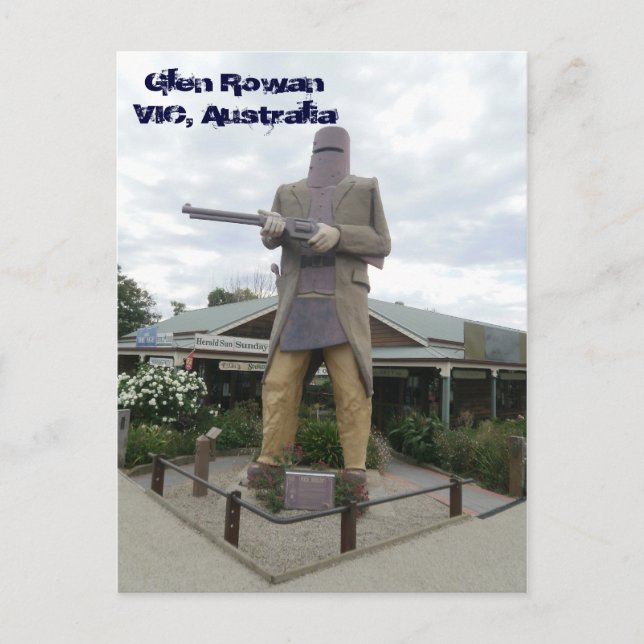 Ned Kelly Postcard (Front)