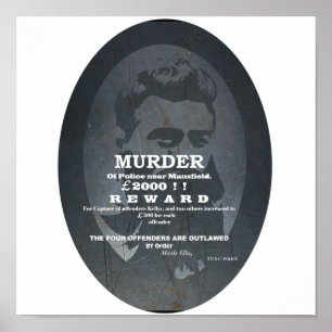 Ned Kelly Reward Poster