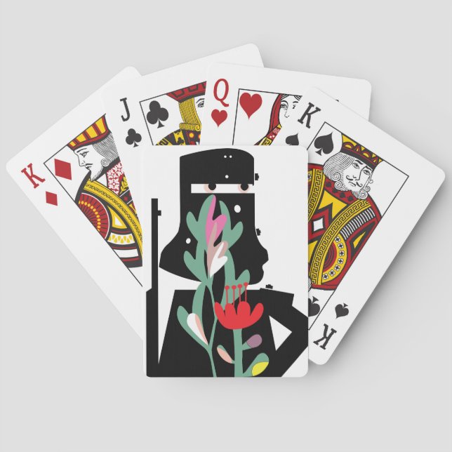 Ned Kelly, the last bush ranger Playing Cards (Back)