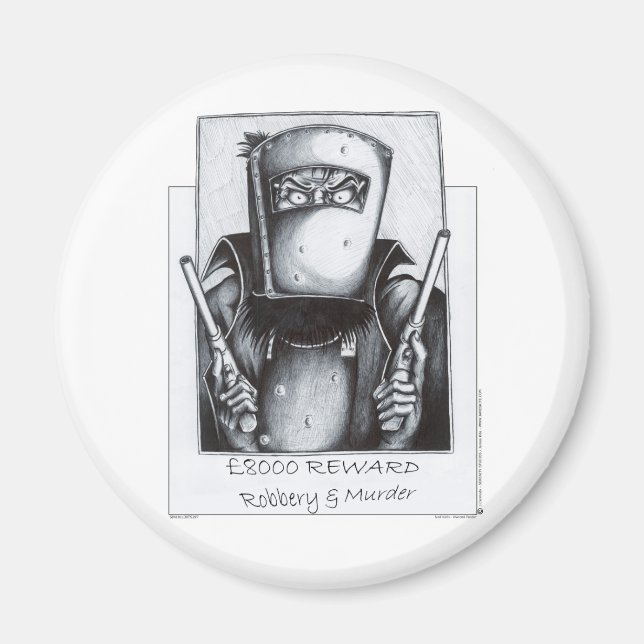 Ned Kelly: Wanted Magnet (Front)