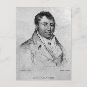 Ned Painter, engraved by Hopwood Postcard