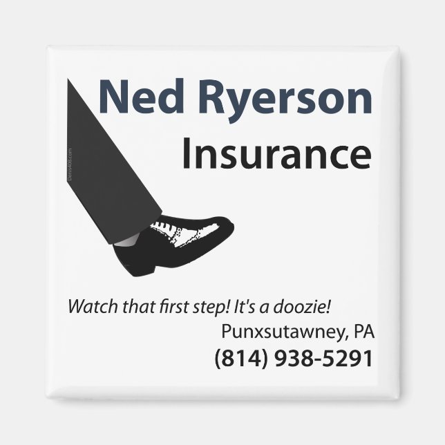 Ned Ryerson Fridge Magnet (Front)