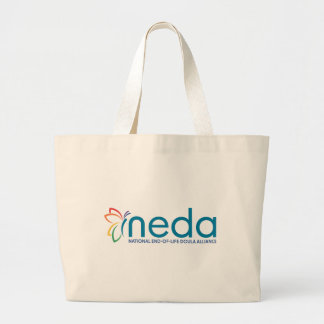 NEDA Logo & Butterfly Tote Bag