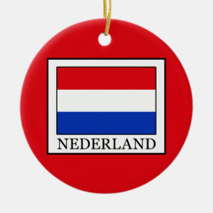 Nederland Ceramic Ornament