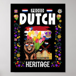 Nederland Flag Outfit Idea For Women & Konings Poster