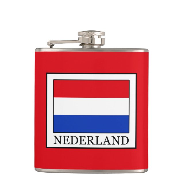 Nederland Hip Flask (Front)