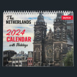 Nederland Kalender 2024 / Netherlands  Calendar<br><div class="desc">Calendar for The Netherlands. It is for year 2024. It is in dutch language and has holiday and events of the Netherlands.</div>