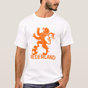 Nederland Lion T-Shirt - Dutch Soccer Shirt