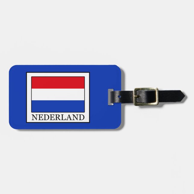 Nederland Luggage Tag (Front Horizontal)