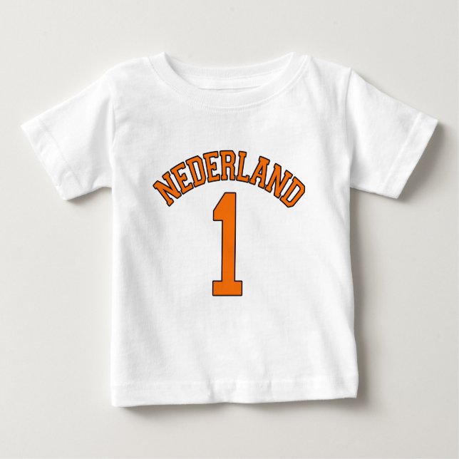 NEDERLAND Netherlands Baseball Dutch Power Baby T-Shirt (Front)