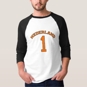 NEDERLAND Netherlands Baseball Dutch Power T-Shirt