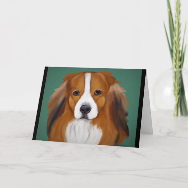 Nederlandse Kooikerhondje Card (Front)