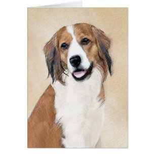 Nederlandse Kooikerhondje Painting - Dog Art