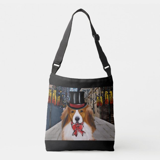 Nederlandse Kooikerhondjes  Crossbody Bag (Front)