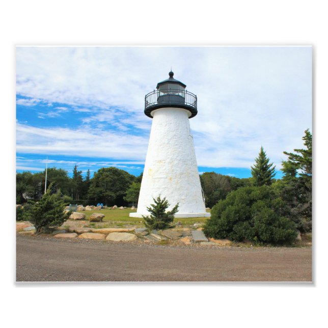 Ned's Point Lighthouse, Massachusetts Photo Print (Front)