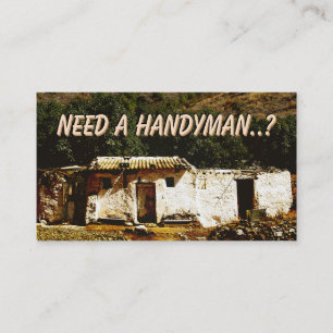 Need a Handyman..? Business Card