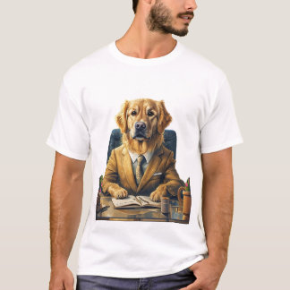 Need a Life Coach? Your Golden Retriever’s Got You T-Shirt