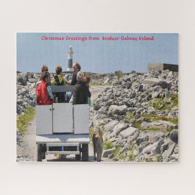 Need a lift ? Transport on Inisheer Galway Ireland Jigsaw Puzzle (Horizontal)