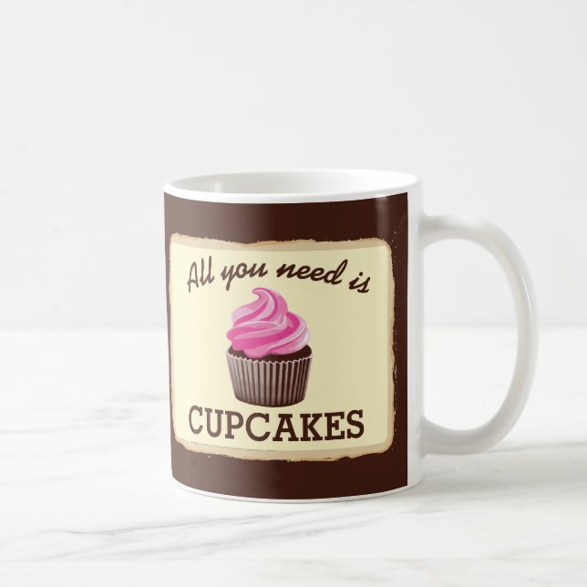 Need Cupcakes Coffee Mug (Right)