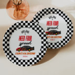 Need Four Speed Red Race Car 4th Birthday Party Paper Plate<br><div class="desc">This is a Need Four Speed Red Race Car 4th Birthday Party Paper Plates!</div>