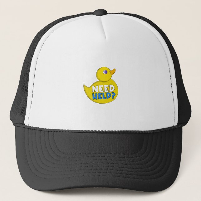 Need Help? Trucker Hat (Front)