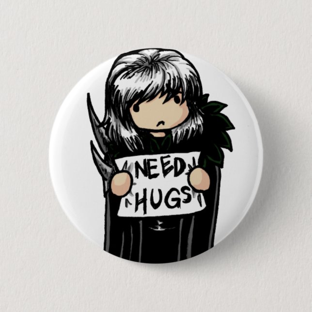 Need Hugs Button (Front)