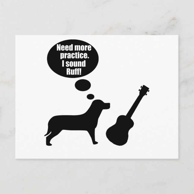 Need more practice postcard (Front)