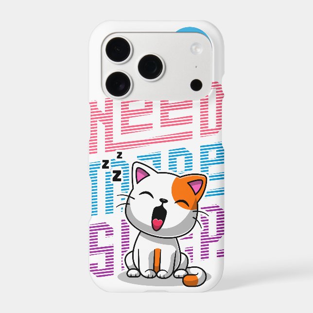 Need more Sleep | Funny Cat cute yawn expression (Back)