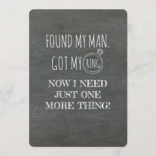 Need One More Thing Funny Bridesmaid Proposal Invitation
