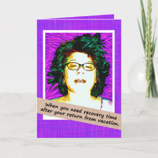 Need Recovery Time Card