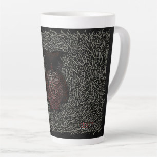 Need reset funny dark humour latte mug