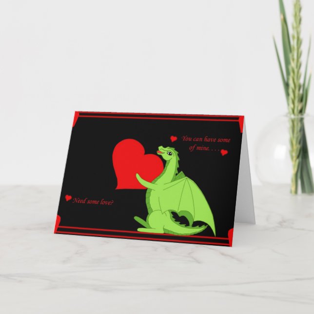 Need some love? holiday card