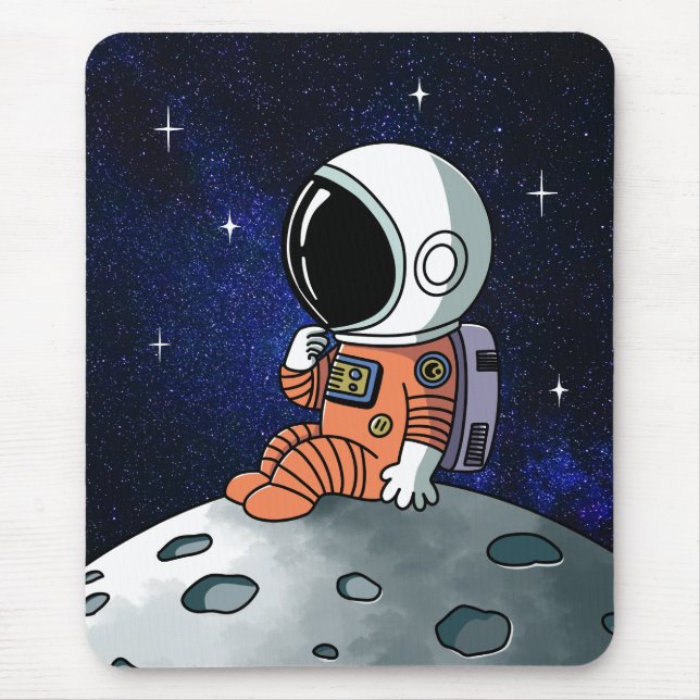 Need Space, Astronaut, Spaceman Mouse Pad (Front)