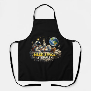 Need Space Literally Apron