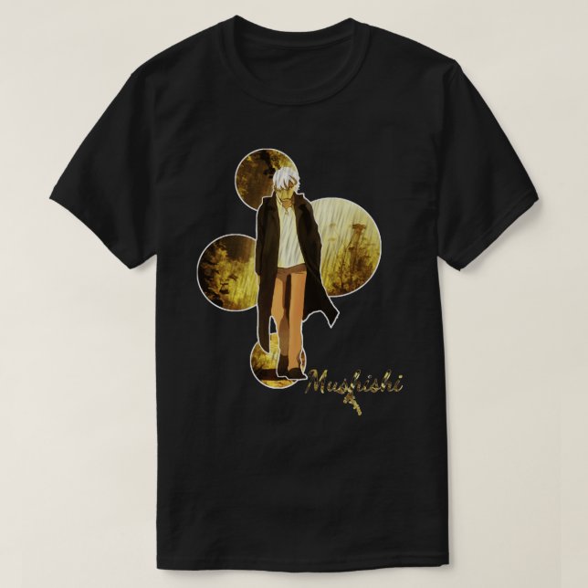Needed Gifts Anime Tv Mushishi Series Cool Graphic T-Shirt (Design Front)